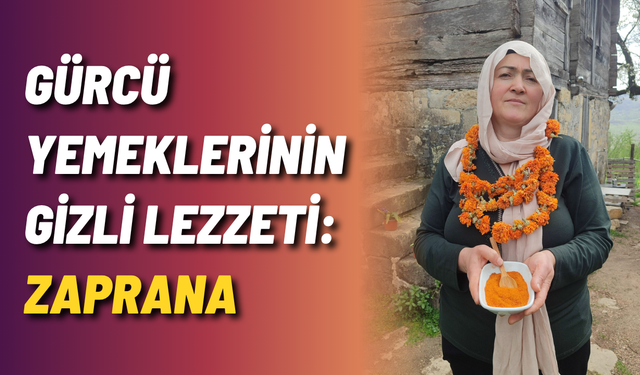 Gürcü yemeklerinin gizli lezzeti: Zaprana