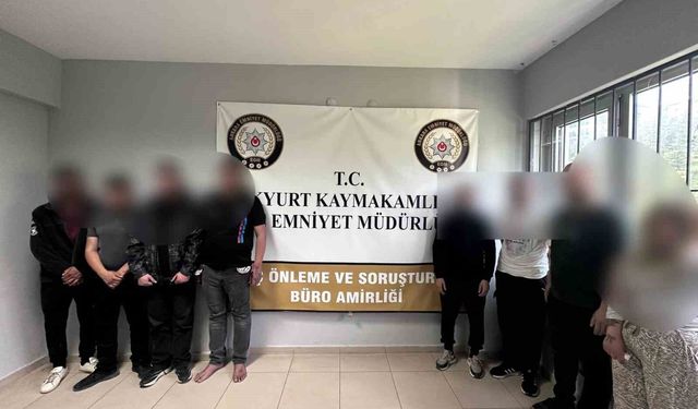 Ankara'da narkotik operasyonunda 9 şüpheli gözaltına alındı