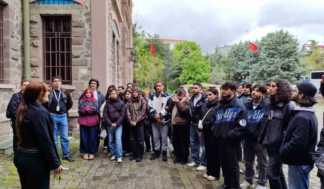 Geleceğin rehberleri Ankara'da saha deneyimi kazandı