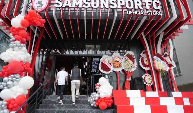 Samsunspor 5. mağazasını açtı