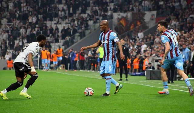 Trendyol Süper Lig: Beşiktaş: 1 - Trabzonspor: 2 (Maç sonucu)