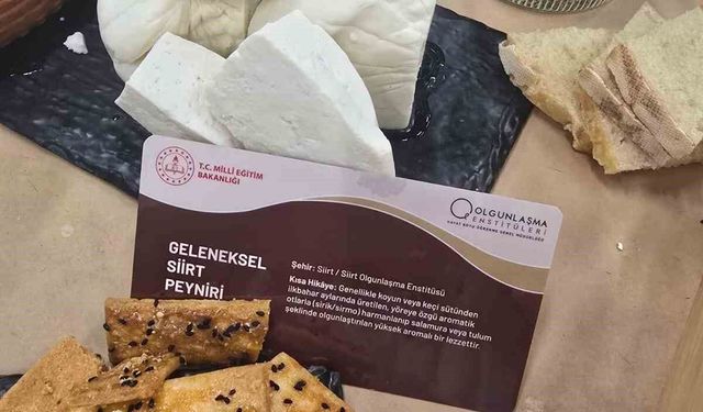 Siirt'in geleneksel peynirleri Ankara'da tanıtıldı
