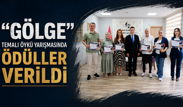 “Gölge” temalı öykü yarışmasında ödüller verildi
