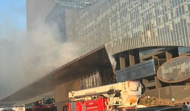 Ankara'da iş yerinde çıkan yangın söndürüldü