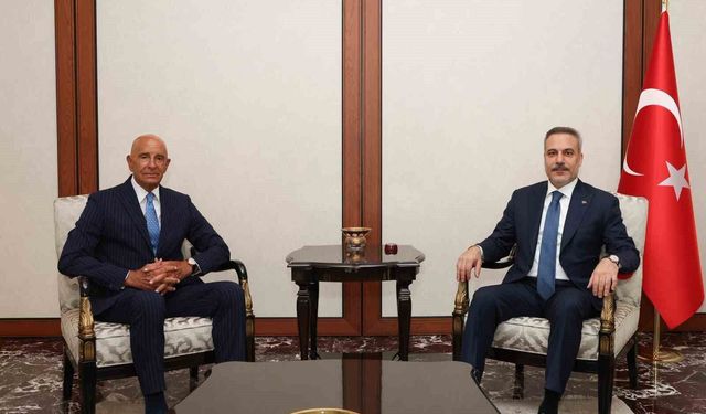 Bakan Fidan, ABD'nin Ankara Büyükelçisi Barrack'ı kabul etti