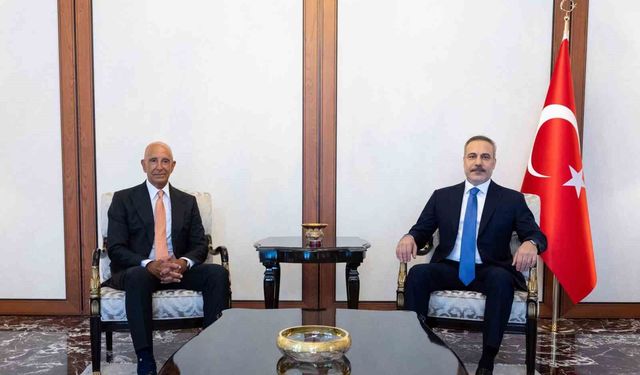 Bakan Fidan, ABD'nin Ankara Büyükelçisi Tom Barrack'ı kabul etti