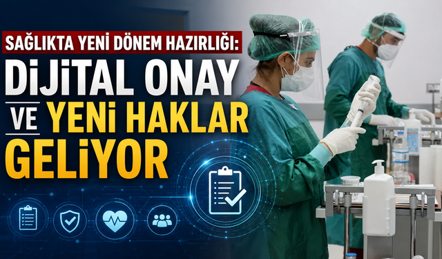 Sağlıkta yeni dönem hazırlığı: Dijital onay ve yeni haklar geliyor