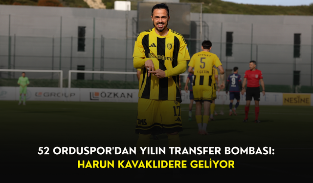 52 Orduspor'dan yılın transfer bombası: Harun Kavaklıdere geliyor