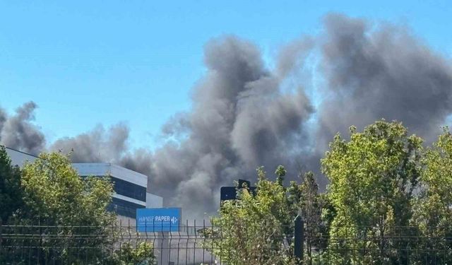Ankara'da depo yangını söndürüldü