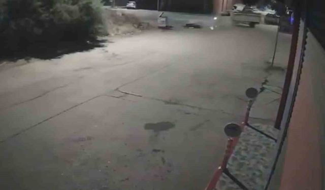 Ankara'da motosiklet sürücüsünün hayatını kaybettiği kazanın görüntüleri ortaya çıktı