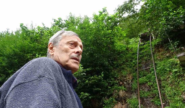 Trabzonlu Hüseyin dededen evine ulaşım için raylı sistem