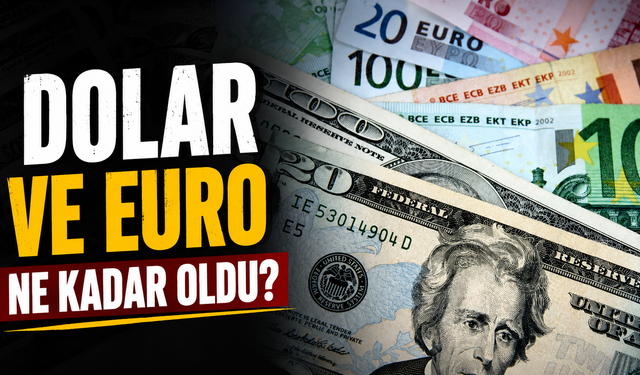 Dolar ve euro güne hareketli başladı