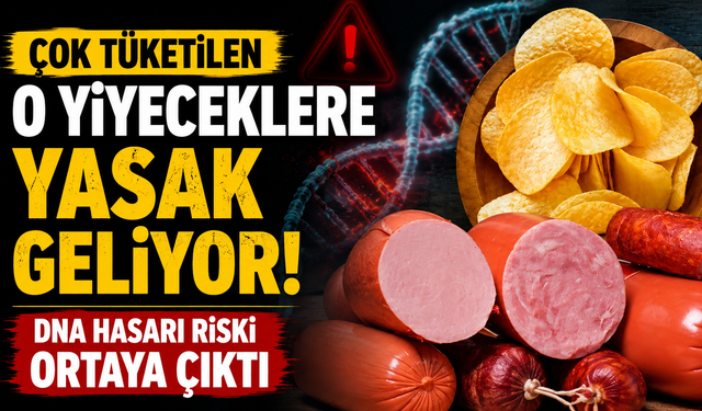 Çok tüketilen o yiyeceklere yasak geliyor! DNA hasarı riski ortaya çıktı
