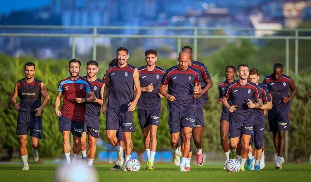 Franculino Dju, Trabzonspor'la ilk antrenmanına çıktı