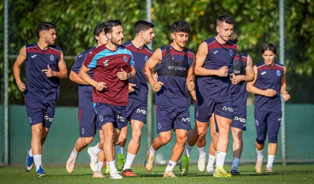 Trabzonspor'da Gençlerbirliği mesaisi başladı