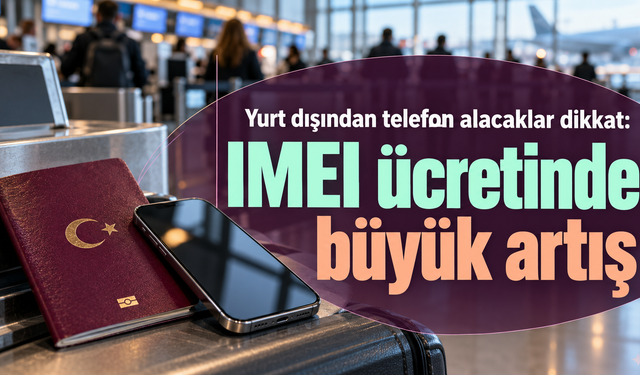 Yurt dışından telefon alacaklar dikkat: IMEI ücretinde büyük artış