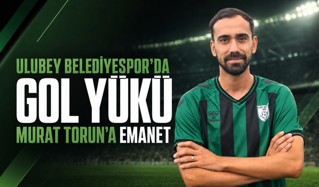 Ulubey Belediyespor’da gol yükü Murat Torun’a emanet