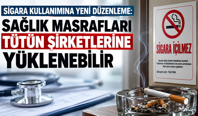 Sigara kullanımına yeni düzenleme: Sağlık masrafları tütün şirketlerine yüklenebilir