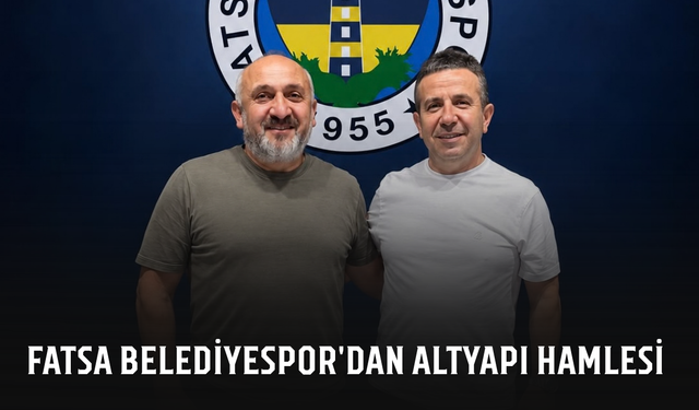 Fatsa Belediyespor'dan altyapı hamlesi