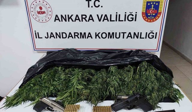 Ankara'da uyuşturucu operasyonu: 1 gözaltı
