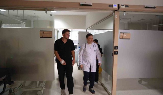 Samsun'da denizde ölüm kalım mücadelesi veren genç: 'Ayağım boşa geldi, çırpındım'