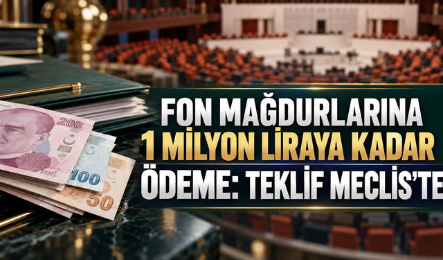 Fon mağdurlarına 1 milyon liraya kadar ödeme: Teklif Meclis’te