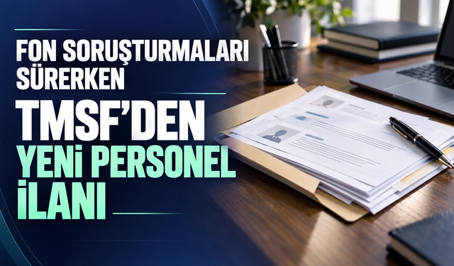 Fon soruşturmaları sürerken TMSF’den yeni personel ilanı