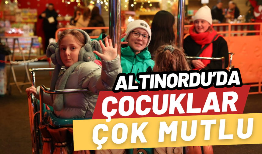 Altınordu Belediyesi’nden Yeni Yıla özel etkinlikler başladı.