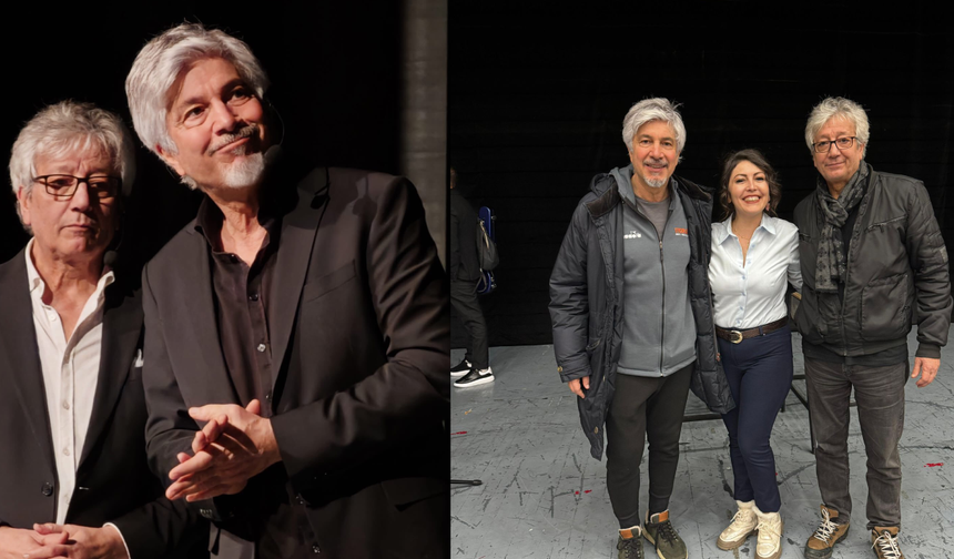 Uygur kardeşler Fatsa'da “Hey Gidi Günler” adlı oyunu sahneledi