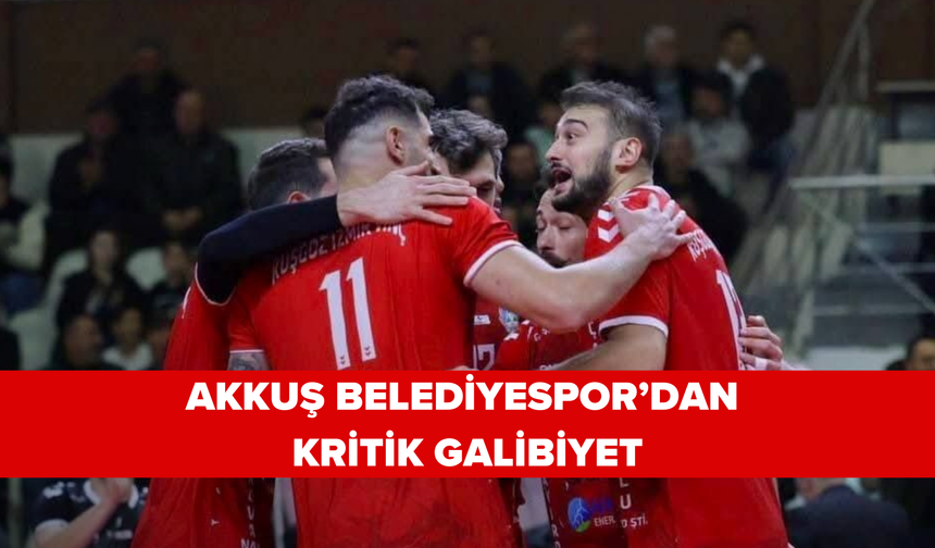 Akkuş Belediyespor’dan altın değerinde galibiyet