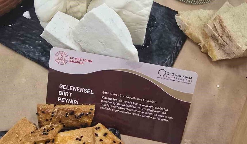 Siirt'in geleneksel peynirleri Ankara'da tanıtıldı