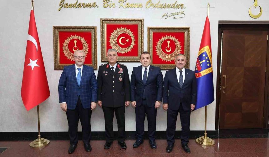 Bilecik heyeti Ankara'da güvenlik kurumlarında temaslarda bulundu