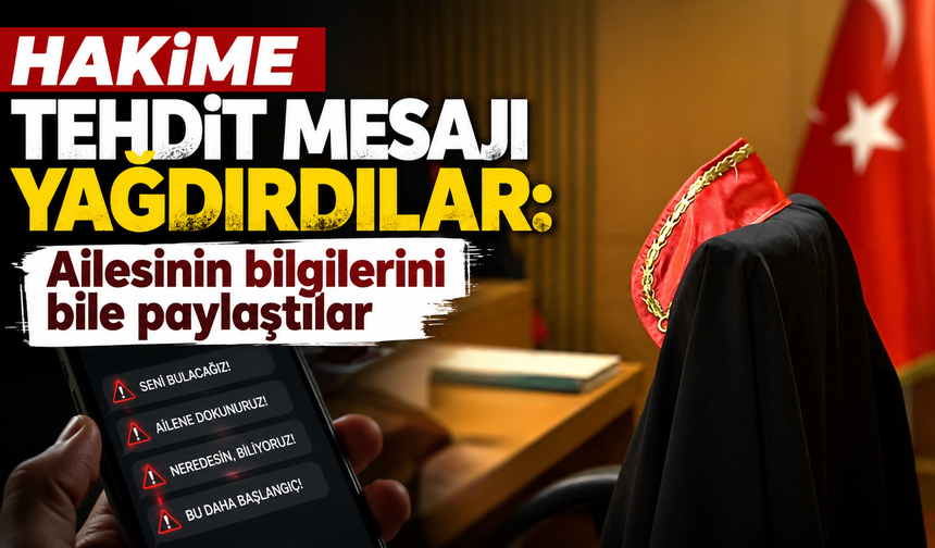 Hakime tehdit mesajı yağdırdılar: Ailesinin bilgilerini bile paylaştılar