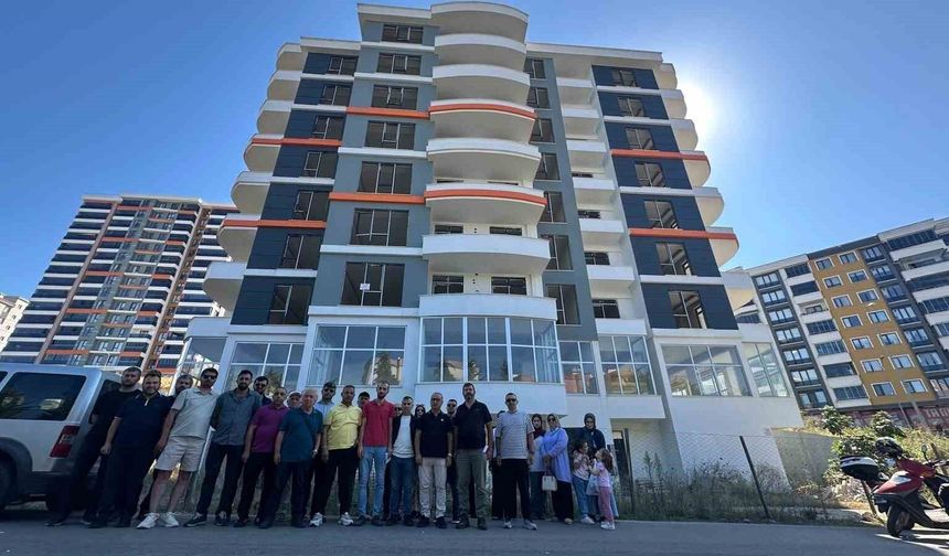 Samsun'da ev sahibi olma hayali kabusa döndü: 80'e yakın aile mağdur