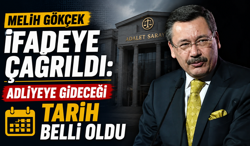 Melih Gökçek ifadeye çağrıldı: Adliyeye gideceği tarih belli oldu