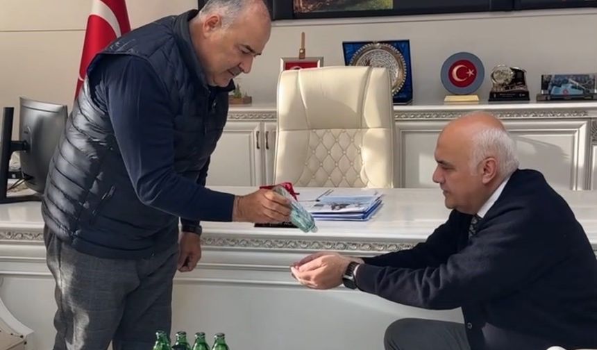 Ankara'nın meşhur ayazı kolonyaya dönüştürüldü