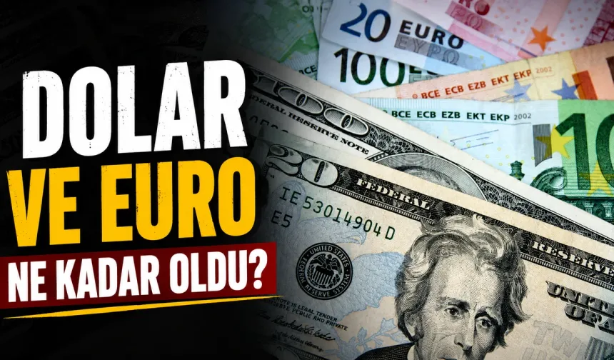 Dolar ve euro bugün ne kadar? Döviz kurlarında son durum