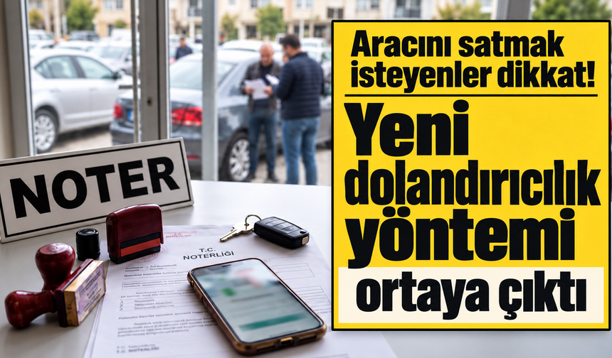 Aracını satmak isteyenler dikkat! Yeni dolandırıcılık yöntemi ortaya çıktı