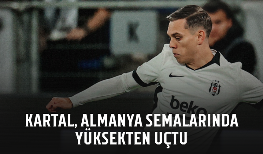 Kartal, Almanya semalarında yüksekten uçtu