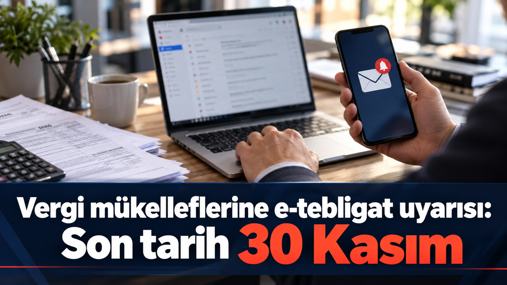 Vergi mükelleflerine e-tebligat uyarısı: Son tarih 30 Kasım
