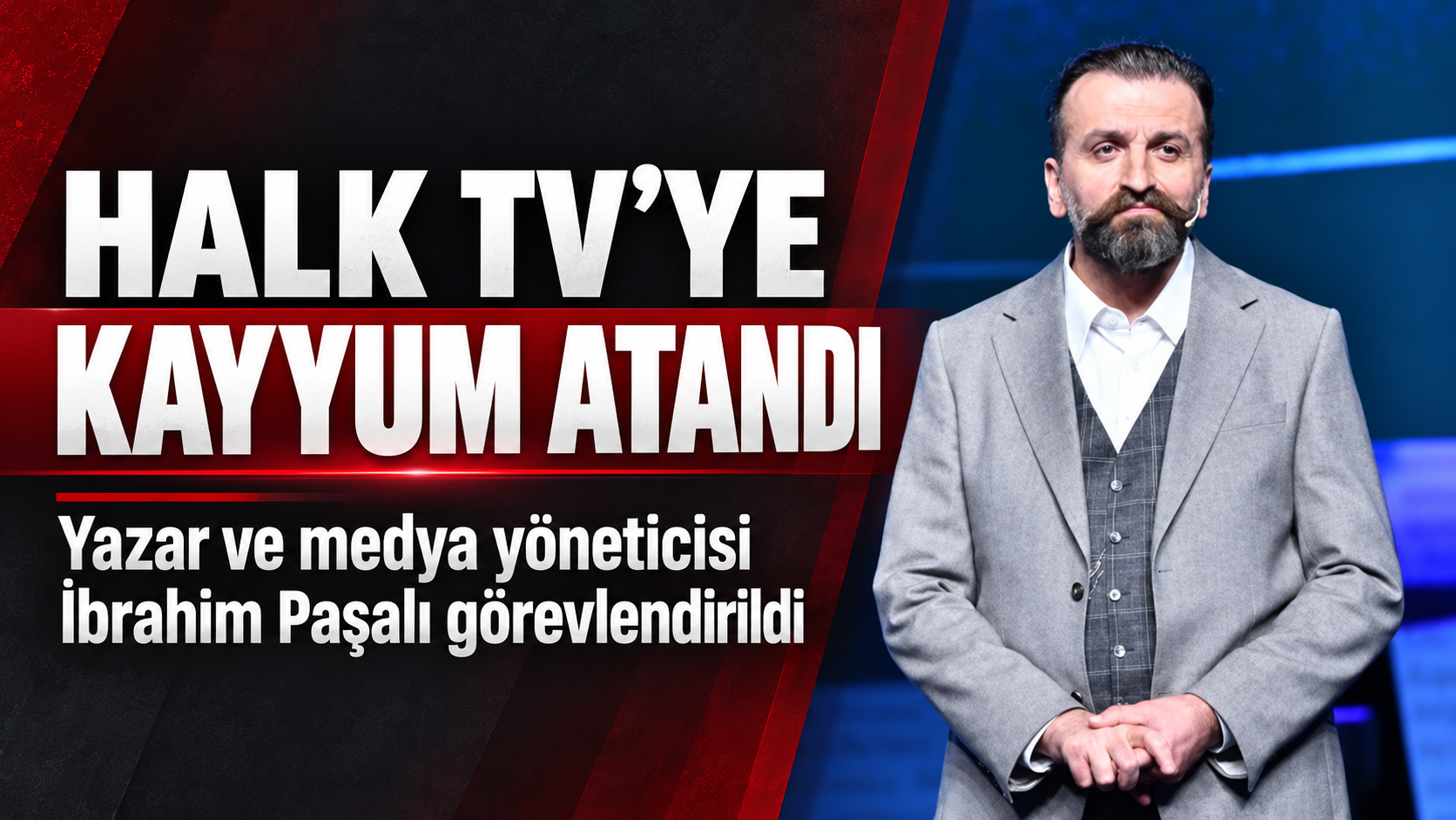 Halk TV’ye kayyum atandı: Yazar ve medya yöneticisi İbrahim Paşalı görevlendirildi